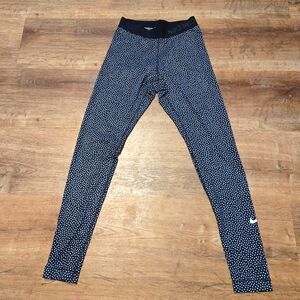 Nike Black and White Performance Leggings
